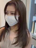 シエル 大名店(CIEL)&nbsp;ばっさりイメチェン｜艶髪レイヤー×オリーブベージュ
