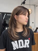 ダーツ(darts)&nbsp;suzuka バタフライレイヤー×インナーカラー