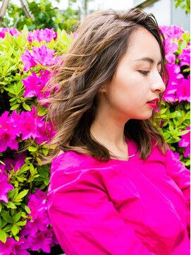 リリアン 青山(relian) かきあげバングで大人な美人ロブ☆