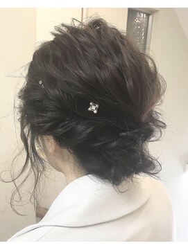 ヘアサロン ケッテ(hair salon kette) 結婚式ヘアセット  ＊---