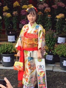 ヘアーアンドメイク アントレイ(HAIR&MAKE) 可愛い七五三