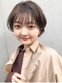 【mee.】 ことりベージュ 黒髪カタログ 毛先パーマ