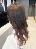 インナーピンク_厚めバングローライトスリークボブ_ba280842