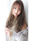 ローレイヤーランダムワンカール×シースルーバング