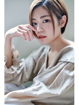 ラべリー 池袋(LOVELEY) ナチュラルショート　ヘアカラー　【池袋】