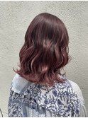 波巻き×ピンク 2021S/S【Amanhair-e吉祥寺】
