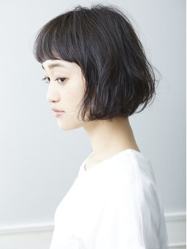 クローゼット 新宿(closet) 外ハネボブ/ペールベージュ[髪質改善/ヘッドスパ白髪染め/新宿】