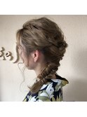 浴衣ヘアアレンジ