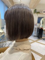 ロンド ストラーダ 心斎橋(Lond strada) シルキーベージュ×グレージュカラー【髪質改善/縮毛矯正】