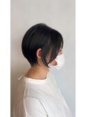 黒髪映えショート