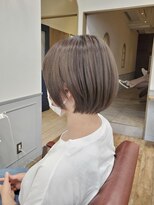 グランシュ 青葉台店(GranCieux)&nbsp;オリーブカラー×ミニボブ☆