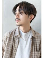 オースティン 登戸向ケ丘遊園(AUSTIN)&nbsp;ツイストパーマ七三オールバックマッシュウルフスリークショート