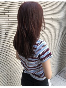 エイト 博多店(EIGHT hakata) ロング×チェリーレッド