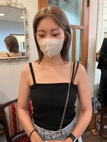 ロチカバイドールヘアー 心斎橋(Rotika by Doll hair)&nbsp;milkteabeige × cut ◎