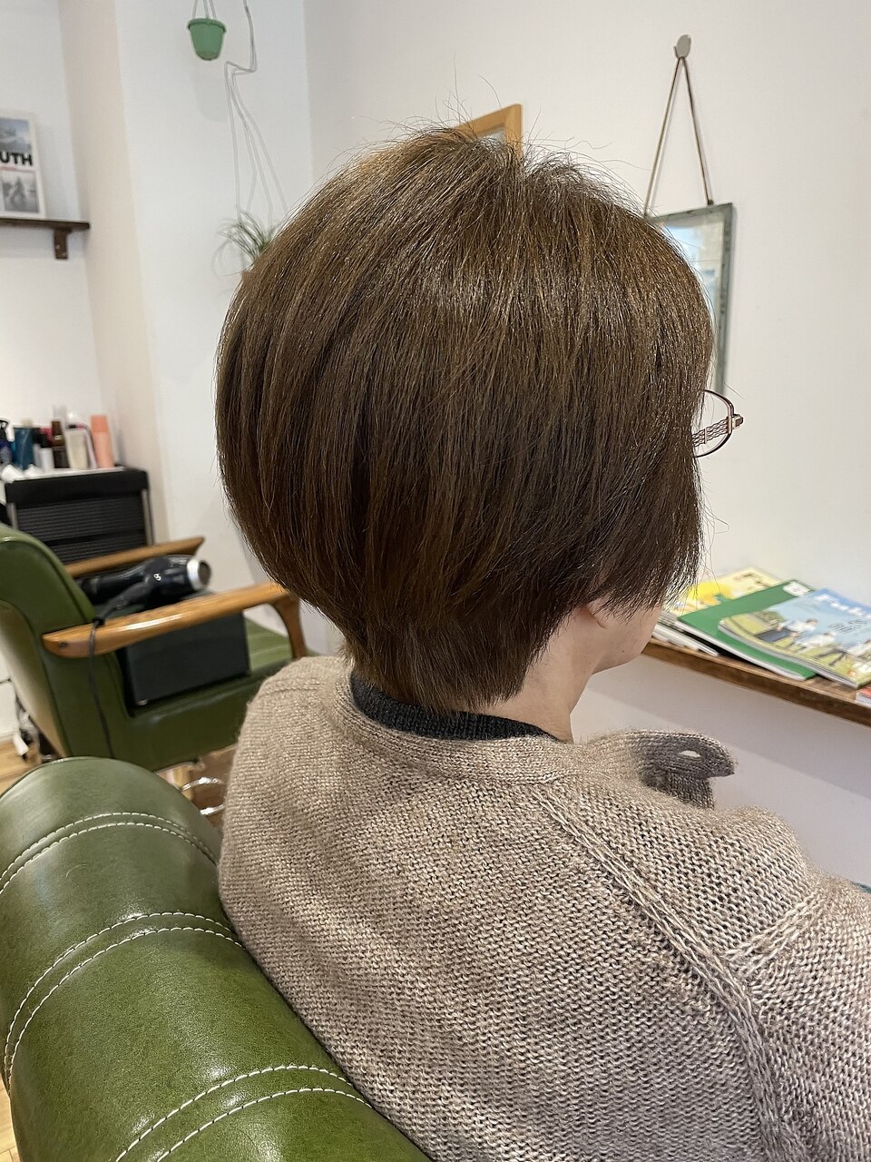 50代60代70代◎乾かすだけで決まる大人ナチュラルショートボブ