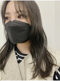 グレージュカラー　ロングヘア　福岡　天神　薬院　20代