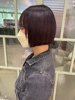 モリオ フロム ロンドン イオンモール 熊本店(morio FROM LONDON)&nbsp;【morio木村】あごラインボブ／前髪あり