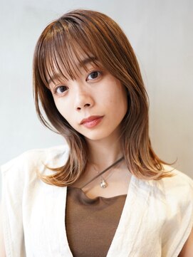 ニコ トウキョウ(nico TOKYO) 20代30代/小顔ひし形/大人かわいい/ウルフ/ミディアムレイヤー