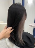 イヤリングカラーインナーカラーハイライトフェイスフレーミング