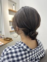 キートス ヘアーデザインプラス(kiitos hair design +) シニヨンアレンジ
