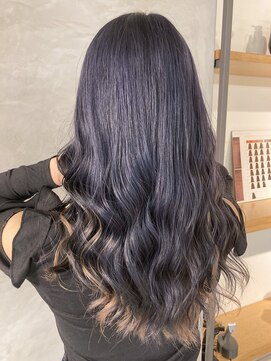 ウツギ(UTSUGI) コバルトブルー×ミルクティーベージュ