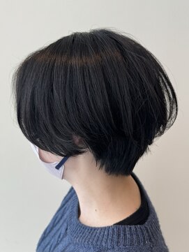 クラップス オル 金沢八景(CLAPS Ore) マッシュショート×黒髪ショート