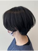 マッシュショート×黒髪ショート