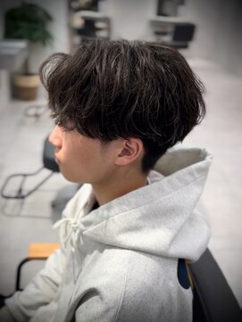 リグ(LiG) マッシュパーマ/センターパート/ツイストスパイラル