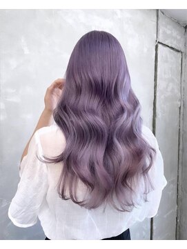 ベル 表参道Terrace(Belle) ケアブリーチを使用したデザインカラー スタイリスト阿部ちあき