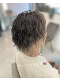 サーフカールとツイスパMIX