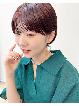 ジジ 代々木(Gigi) 代々木/ブリーチなし/ショートボブ/酸性ストレート/新宿/韓国