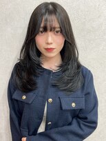 エイム(AiM)&nbsp;レイヤーカット/ハイレイヤー/ブルーブラック/透明感カラー