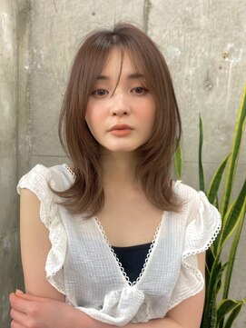 ガーデン 渋谷(GARDEN) ミディアム　レイヤー　顔周り　似合わせ　透明感