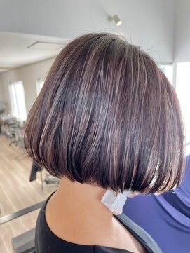 ハイライトカラー髪質改善トリートメント8.22