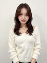 ブロウ ネックス ザ サロン 表参道(VLOW nex the salon)&nbsp;レイヤーカット小顔に見せるヘア透明感カラー/韓国ヘア/ロング