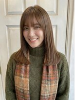 ロニカ 銀座(LOuNICA)&nbsp;大人ガーリー/艶髪ミディアム/髪質改善/韓国風ヘア #銀座#東銀座