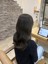 ヘア カンパニー トワ 千葉店(TOWA)&nbsp;千葉/千葉駅/ダークブルー/ミルクティーブロンド/ヘッドスパ