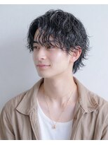 ウィールールピヴォクロス(WE RULE pivot cross)&nbsp;ブリーチなしカラー/メンズカジュアル/メンズパーマ爽やか