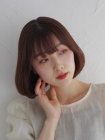 ナンバー ノード 渋谷(N° node) 髪質改善艶髪ベージュ韓国風透明感シースルータンバルモリ渋谷