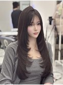シールエクステ髪質改善レイヤーカット縮毛矯正ハッシュカット