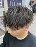 メンズカット+ツイストスパイラルパーマ￥12000[町田/men's/ツイストパーマ]