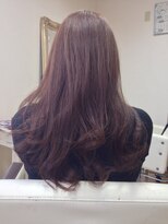 フェリシータ 総持寺店(felicita)&nbsp;透明感グレージュ！ゆるかわウェーブセミロング