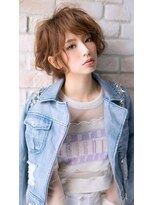 ボニークチュール(BONNY COUTURE)&nbsp;外人風くせ毛ショートボブ