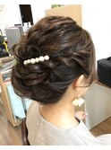 ミディアムアップ  【ヘアセット  立川/立川南/八王子 】