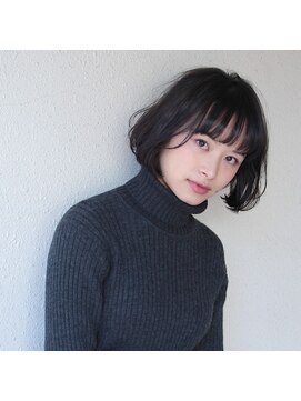 コクーン(Cocoon) ソフトグラボブ#切りっぱなしボブ#美髪#ピンクブラウン