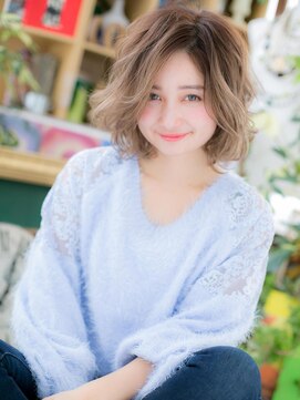 カバーヘア イヴ 戸頭店(COVER HAIR EVE) *EVE戸頭* アシンメトリーでラフ&セクシー…大人ボブa!