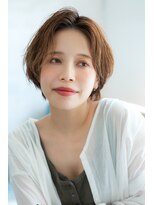 ベイルーム(BAYROOM by HONEY omotesando)&nbsp;【BAYROOM】大人のかわいいセンターパートボブ（吉田遼平）