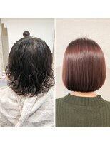 コマド(Comado)&nbsp;劇変！ストレートとカラーのミックス