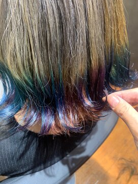 ナンバー 秋田店(N°) 【裾カラー×mix】