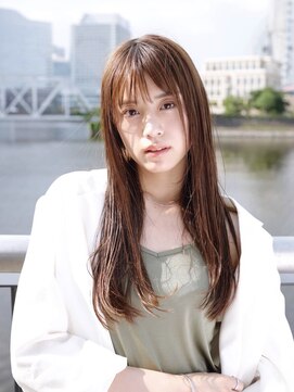 メゾンデエムスラッシュ センター北(Maison des M.SLASH) センター北・ナチュラルストレート/シースルーバング